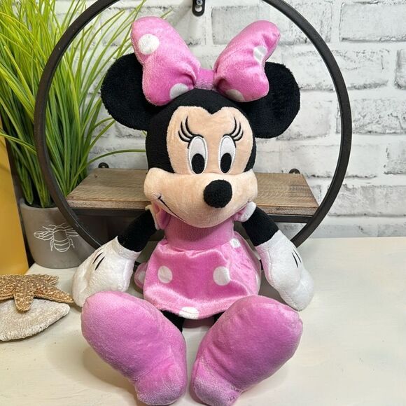 Minnie Mouse Plush Doll Stuffed Animal Disney 17” - Picture 1 of 5